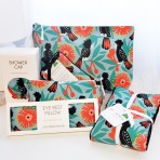 Heat Pillow | Black Cockatoos | Cotton Heat Pillow | Black Cockatoos | Cotton